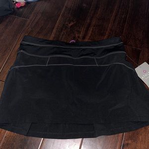 Athleta Black Skirt